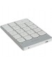Блок клавиатуры SATECHI Беспроводной цифровой блок клавиатуры Aluminum Slim Keypad Numpad. Цвет серебристый