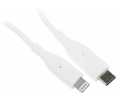 HAMA Автомобильное зарядное устройство H-183297, USB-C, 8-pin Lightning, 18Вт, 3A, белый [00183297]