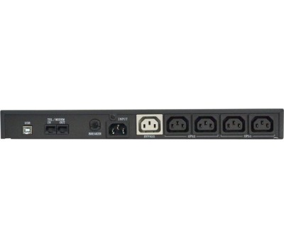 PowerCom King Pro RM KIN-1000AP ИБП (1U) {Line-Interactive, 1000VA/800W, Rack, 5хС13, Serial+USB} (1152593)