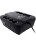 PowerCom Spider SPD-850N ИБП {OffLine, 850VA/510W, Tower, 8xEURO: 4 с резервным питанием, 4 с фильтрацией} (332715)