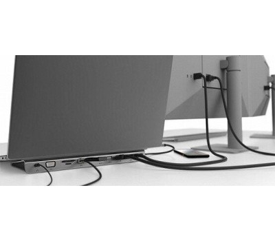 BELKIN Док-станция Connect USB-C 11-in-1 Multiport Dock. Цвет: серый