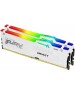 KINGSTON Оперативная память Fury Beast KF568C34BWEAK2-32 DDR5 - 2x 16ГБ 6800МГц, DIMM, White, Ret