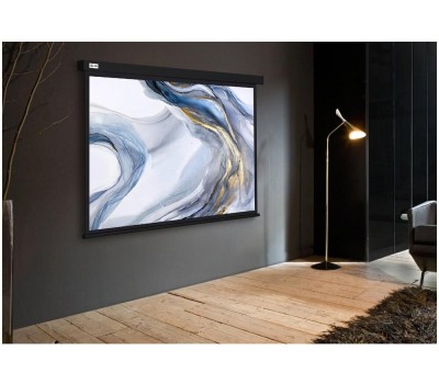 Экраны CACTUS Экран Wallscreen CS-PSW-180X180-BK, 180х180 см, 1:1, настенно-потолочный черный