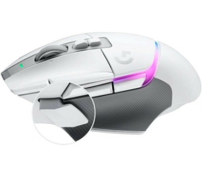 LOGITECH Мышь беспроводная G502 X Lightspeed, игровая, радио, оптическая, USB, USB-C, 25600dpi, белый [910-006191]