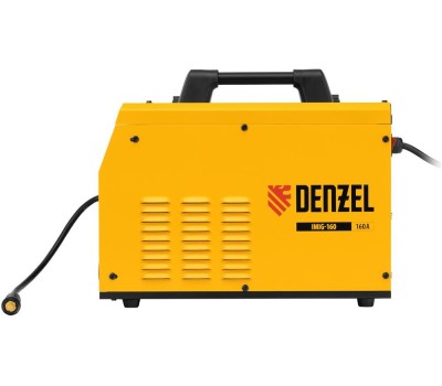 Аппарат инвертор DENZEL Аппарат инвертор. полуавтомат. сварки MIG-160, 160 А, ПВ 60%, катушка 5 кг// 94309