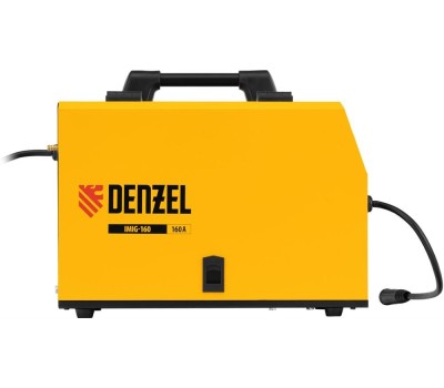 Аппарат инвертор DENZEL Аппарат инвертор. полуавтомат. сварки MIG-160, 160 А, ПВ 60%, катушка 5 кг// 94309