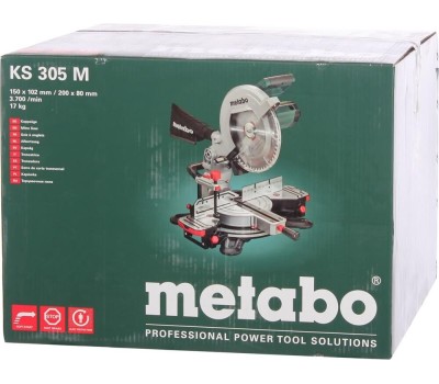 Торцовочная пила METABO Торцовочная пила KS 305 M, 2000Вт, 305мм [619003000]
