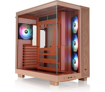 THERMALTAKE Корпус ATX View 380 XL TG ARGB Gravel Sand, Midi-Tower, без БП, коричневый [ca-11e-00mgwn-00]