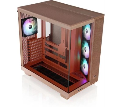 THERMALTAKE Корпус ATX View 380 XL TG ARGB Gravel Sand, Midi-Tower, без БП, коричневый [ca-11e-00mgwn-00]