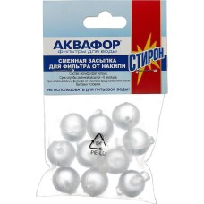 Водоочистка АКВАФОР Сменная засыпка для фильтра от накипи (полифосфат натрия)