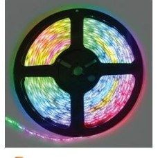 Лента светодиодная ECOLA P5LM14ESB 14.4W/M 12V IP65 10MM 60LED/M RGB разноцветная