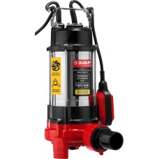 Насос ЗУБР НПФ-1100-Р Насос фекальный погружной для загрязненной воды