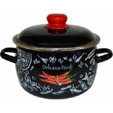 Кастрюля APPETITE 1МС161Р Chilli эмал сфер 2,0л