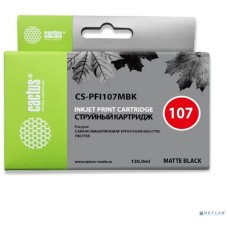 Картридж совместимый CACTUS CS-PFI107MBK