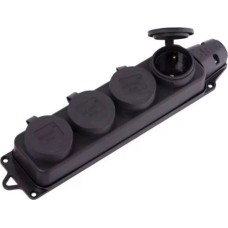 розетка SMARTBUY (SBE-16-4-00-R) розетка, прямая 4-местная