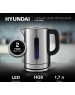 Чайник электрический HYUNDAI HYK-S2506 (1.7л. металл)