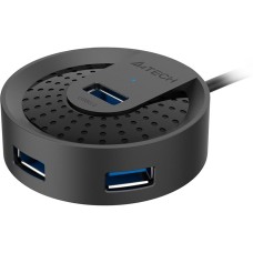 A4TECH Разветвитель USB 3.0 HUB-30C 4порт. черный