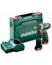 METABO Дрель-шуруповерт PowerMaxx BS Basic аккум. патрон:быстрозажимной (кейс в комплекте) (600080500)