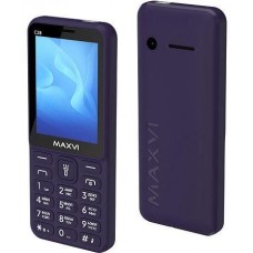 Телефон мобильный MAXVI C38 purple