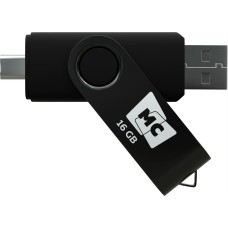 USB-накопитель MORE CHOICE (4620202559029) USB 16GB 2.0 Type-C МФ16а Black
