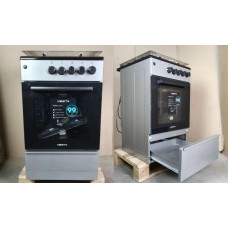 Плита газовая VESTA Bergamo VGG 50 10-G с ГК Серый с VD