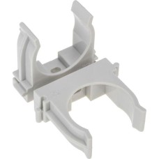 REXANT Крепеж-клипса для монтажного пистолета Ø 32 мм, серая (50 шт/уп)