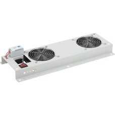 ITK Панель вентиляторная (FM35-22M) 2 вент. с термостатом серый