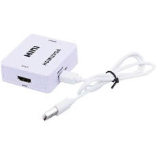 PREMIER Переходник аудио-видео 5-983M, HDMI (m) - VGA (f), Jack 3.5 (f), белый