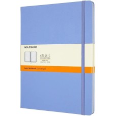 MOLESKINE Блокнот Classic, 192стр, в линейку, твердая обложка, голубая гортензия [qp090b42]