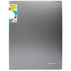SILWERHOF Папка Perlen 292981-77, 80шт вкладышей, A4, 1мм, серебристый металлик