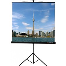Экраны LUMIEN Экран на треноге 220x220см Eco View LEV-100109 1:1 напольный рулонный