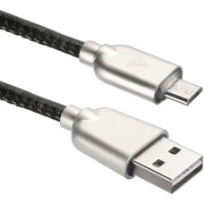 ACD Кабели USB USB кабель -Allure MicroUSB ; USB-A Кожа, 1м, черный ( -U926-M1B)