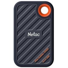 внешний диск NETAC 1ТБ Внешний диск SSD ZX20L NT01ZX20L-001T-32BK, USB-C, запись - 1800МБ/с, чтение - 2000МБ/с, черный