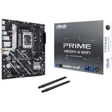 Материнская плата ASUS Материнская плата PRIME H810M-A WIFI LGA1851 mATX 2xDDR5 PCIEx16 PCIEx1 2xM.2 DP HDMI GLAN Wi-Fi 6