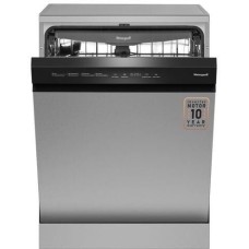 WEISSGAUFF Посудомоечная машина DW 6038 X Inverter, полноразмерная, напольная, 60см, загрузка 14 комплектов, серебристая [437360]