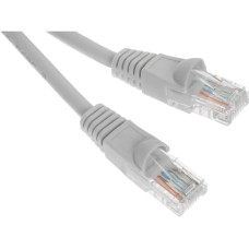 BURO Патч-корд UTP-5E-5M-G-LSZH UTP cat.5E 5м серый RJ-45 (m)-RJ-45 (m)
