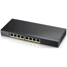 Коммутатор ZYXEL Коммутатор GS1915-8EP-EU0101F (L2) 8x1Гбит/с 8PoE+ 60W управляемый