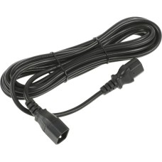 HYPERLINE Шнур питания PWC-IEC13-IEC14-5.0-BK C13-С14 проводник.:3x1.0мм2 5м 230В 10А (упак.:1шт) черный