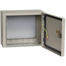 IEK Щит распределительный YKM40-231-54 ЩМП-2.3.1-0 У2 навесной 300мм 150мм 250мм 630A 6шт металл IP54 серый (упак.:1шт)