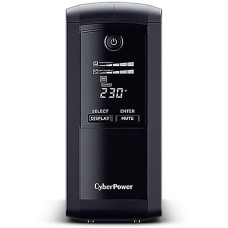 CYBERPOWER Источник бесперебойного питания ИБП Line-Interactive VP700EILCD 700VA/390W USB/RS-232/RJ11/45 (6 IEC С13)