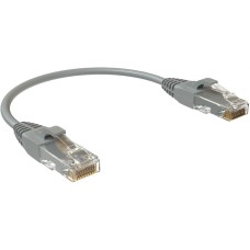 SYSMATRIX Патч-корд PC 4545.5EU26.015LSZHGY U/UTP RJ-45 вил.-вилка RJ-45 кат.5E 0.15м серый LSZH