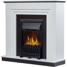 Камин электрический ELECTROLUX Каминокомплект:Очаг Classic EFP/P-1020LS, портал Grado Classic белый, черный