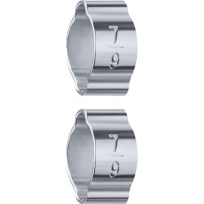 ЗУБР 7 - 9 мм, 2 шт, обжимной хомут, Профессионал (64929-07-09)