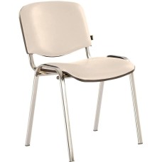 BRABIX Стул Iso CF-001, искусственная кожа, до 100кг, бежевый [531425]