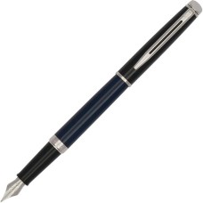 WATERMAN Ручка перьев. Hemisphere Colour Blocking (2202847) Blue/Black CT F сталь нержавеющая подар.кор
