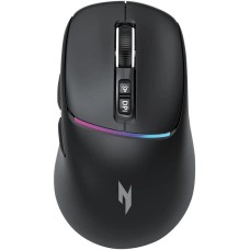 ACER Мышь беспроводная Nitro OMR506, игровая, Bluetooth/Радио, оптическая, USB, USB-C, 12800dpi, черный [zl.mce11.01w]