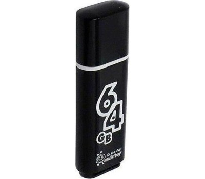 USB флеш SMARTBUY (SB64GBGS-K) 64GB GLOSSY SERIES BLACK