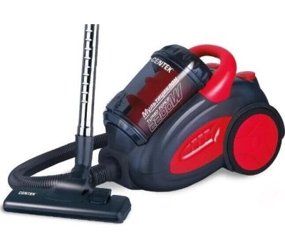 Безмешковый пылесос CENTEK CT-2520 черный/красный