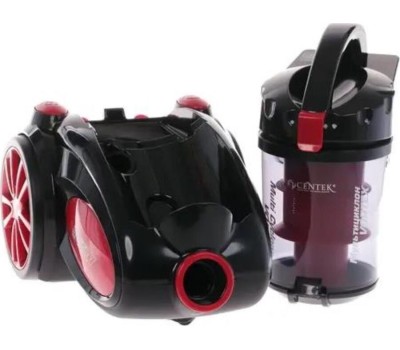 Безмешковый пылесос CENTEK CT-2520 черный/красный