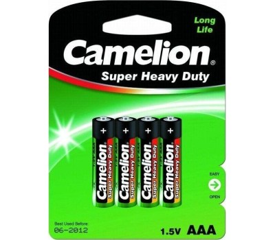 Элементы питания CAMELION (1668) R03P-BP4G